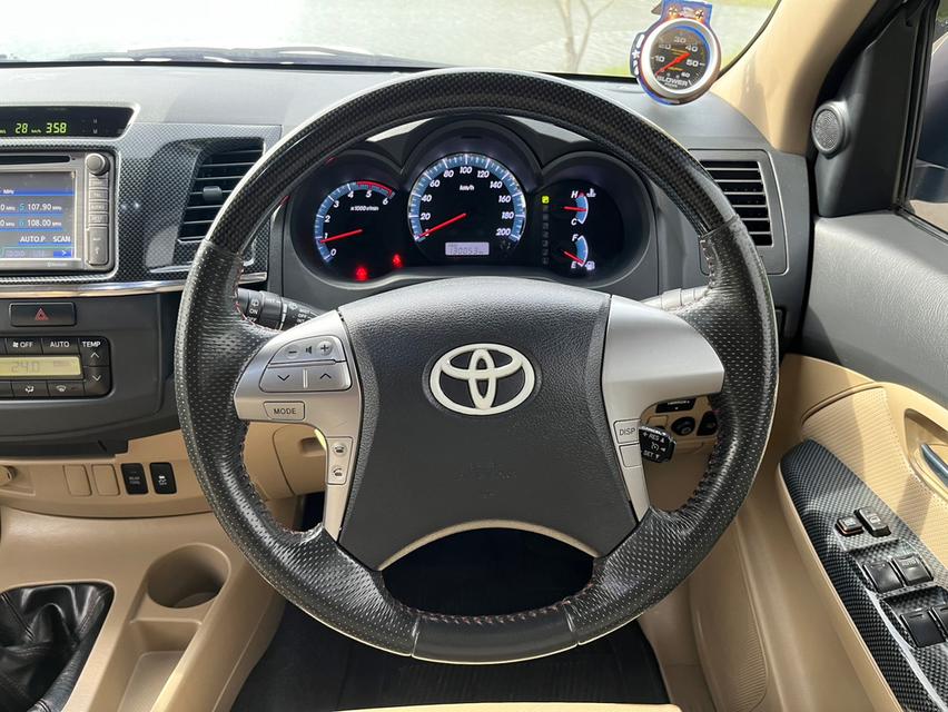 TOYOTA FORTUNER 2012 3.0 TRD Sportivo 4WD AT 💓 รถครอบครัวท็อปสุด ออโต้โฟวิน สีขาวมุกสวย เเต่งTRDครบชุด ออฟชั่นใช้ได้หมด เครื่องยนต์เเรงๆ 15