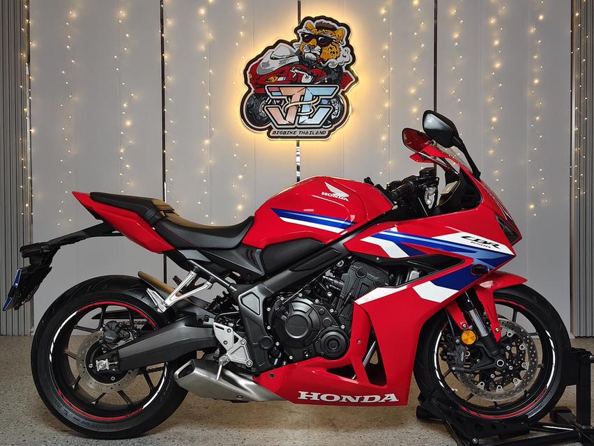 HONDA CBR650Rจดปี24 จอสีTFT ไมล์5พัน รถมือเดียว ไร้ที่ติ รูปย่อยที่ 4