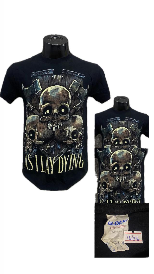 📍เสื้อวงเมทัล As I Lay Dying📍อก:18 ยาว:26 ✅170บาท✅+ค่าส่ง30 #monkey Shop