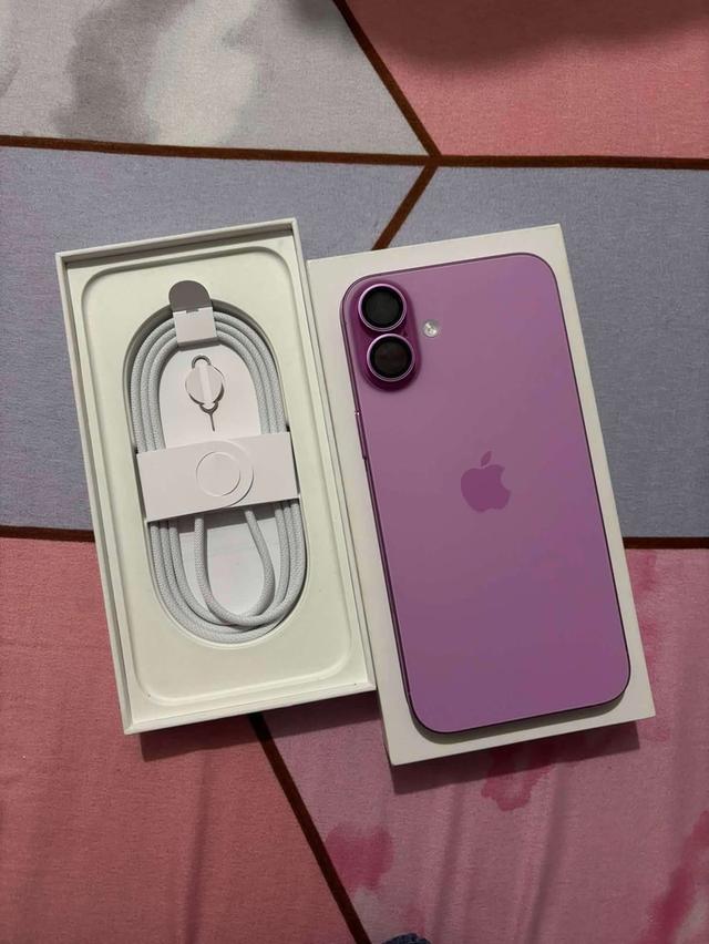 ขาย iPhone 16 plus สี Pink