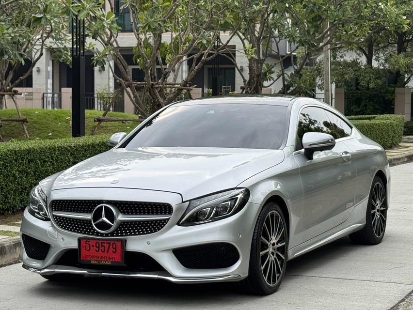 Benz C250 AMG Coupe ปี2017 วิ่ง 80,000 km.
