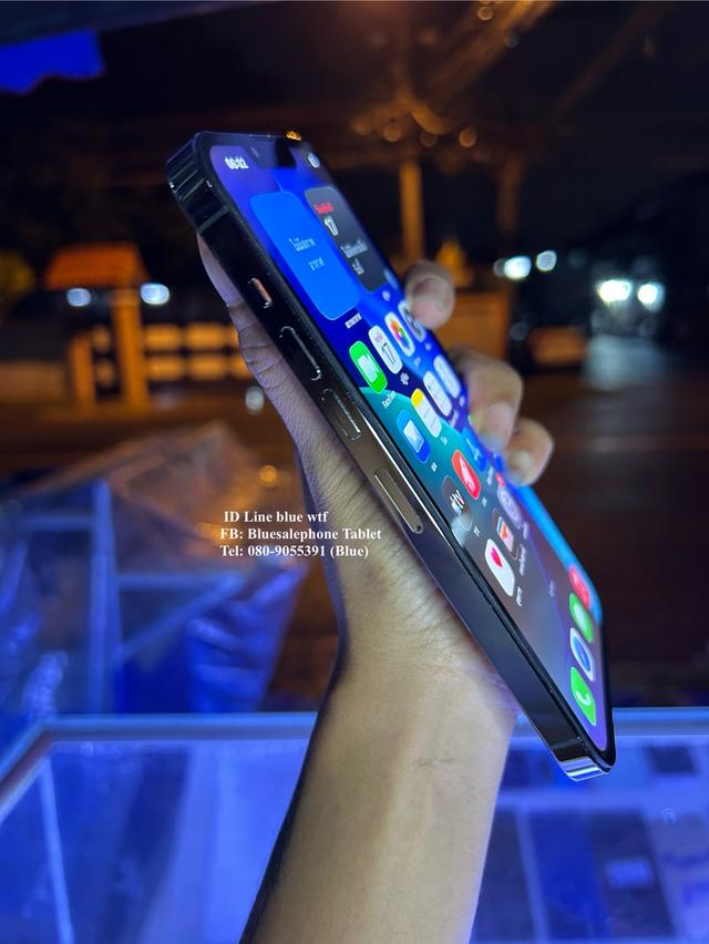 IPhone13 Pro Max 128GB TH  เครื่องศูนย์ไทย  ไม่ติดล็อค แบตดี ใข้งานปกติ สภาพสวย รูปที่ 3