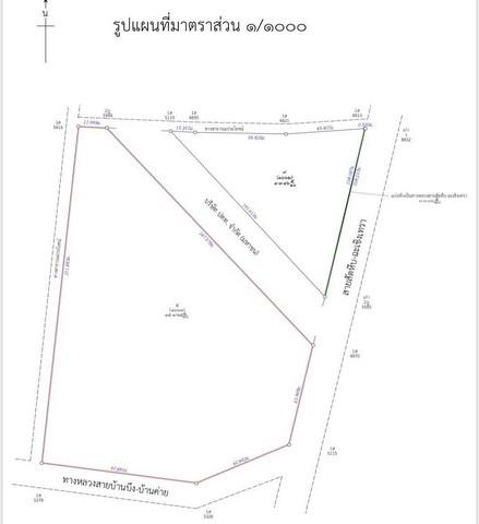 ขายที่ดินสีม่วงลายบ้านบึงชลบุรี คลองกิ่ว อ.บ้านบึง จ.ชลบุรี เนื้อที่ 37 ไร่ ผังม่วงลาย