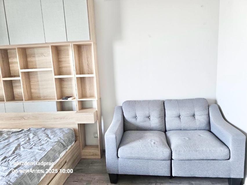 ให้เช่า คอนโด วิสซ์ดอม อเวนิว รัชดา-ลาดพร้าว 28 ตรม 1ห้องนอน สตูดิโอ ชั้น12 ติดMRTลาดพร้าว 4