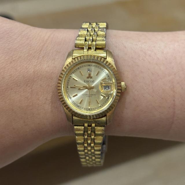 นาฬิกาเป็น Klaeuse Natural Diamond Quartz รูปที่ 5