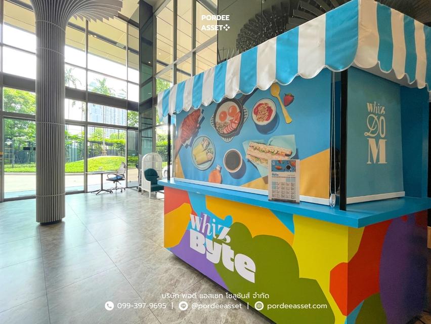 ขาย!! วิสซ์ดอม สเตชั่น รัชดา-ท่าพระ (ขนาด 28 ตร.ม.) ถ.รัชดาภิเษก ธนบุรี กทม.: Whizdom Station Ratchada-Thapra 14