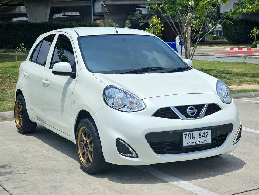 NISSAN MARCH 1.2 E A/T ปี2019 ขาว  3