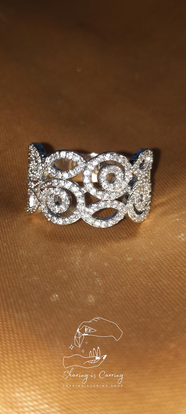 Fancy CZ A+++ Diamond ring ฿1,390.-
