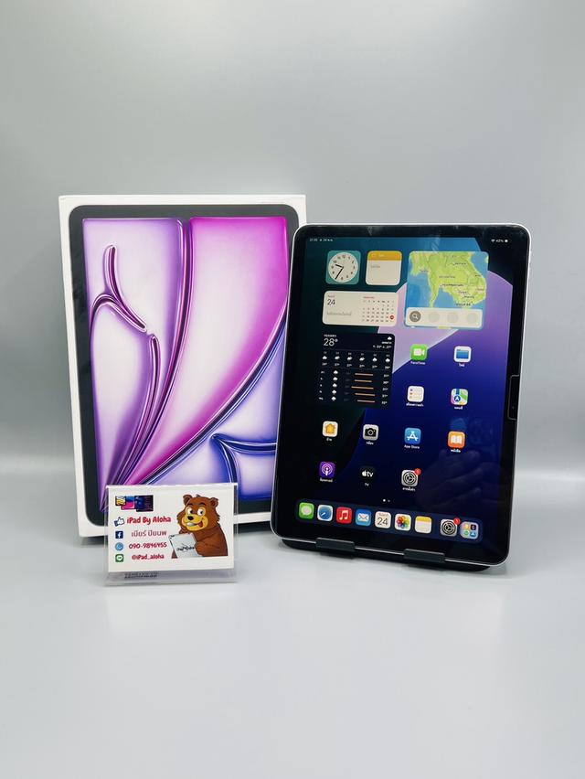 iPadAir6 128gb WiFi ครบกล่อง อุปกรณ์ยังไม่แกะ นัดรับได้ครับ