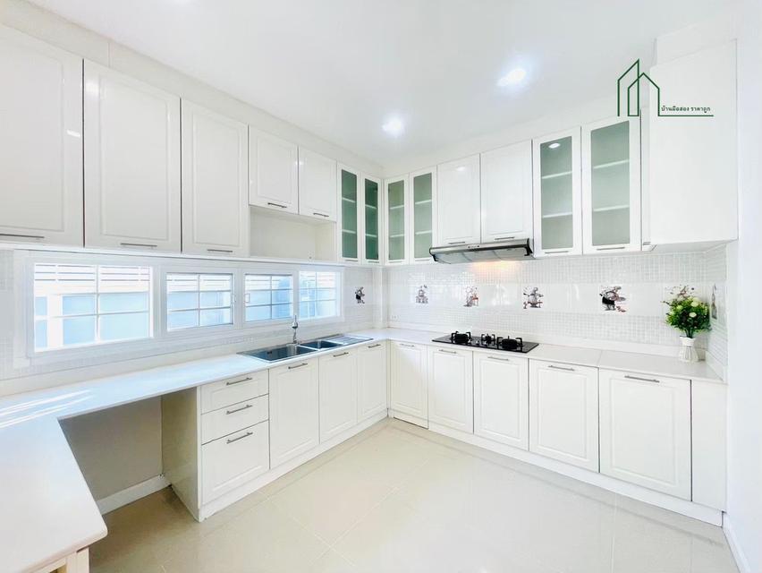 บ้านเดี่ยวหลังใหญ่ สไตล์อังกฤษ หมู่บ้านบริติชพาร์ค ทวีวัฒนา ใกล้สวนหลวง 2 3