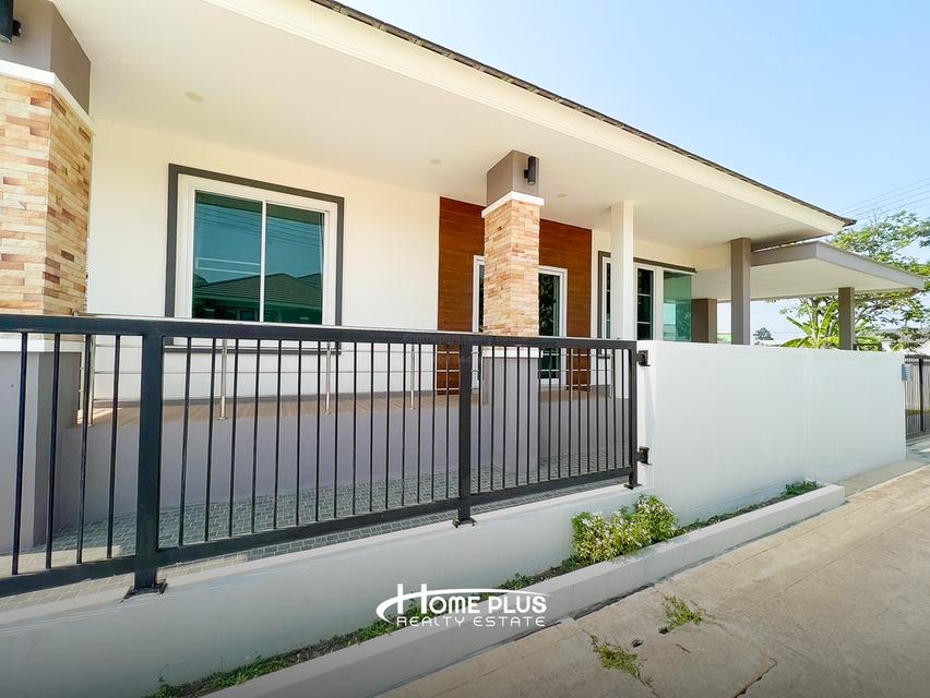 🏡 บ้านเดี่ยวชั้นเดียวสไตล์โมเดิร์น หลังมุม โครงการทิพภิรม ตำบลท่าโพธิ์ อำเภอเมืองพิษณุโลก 3