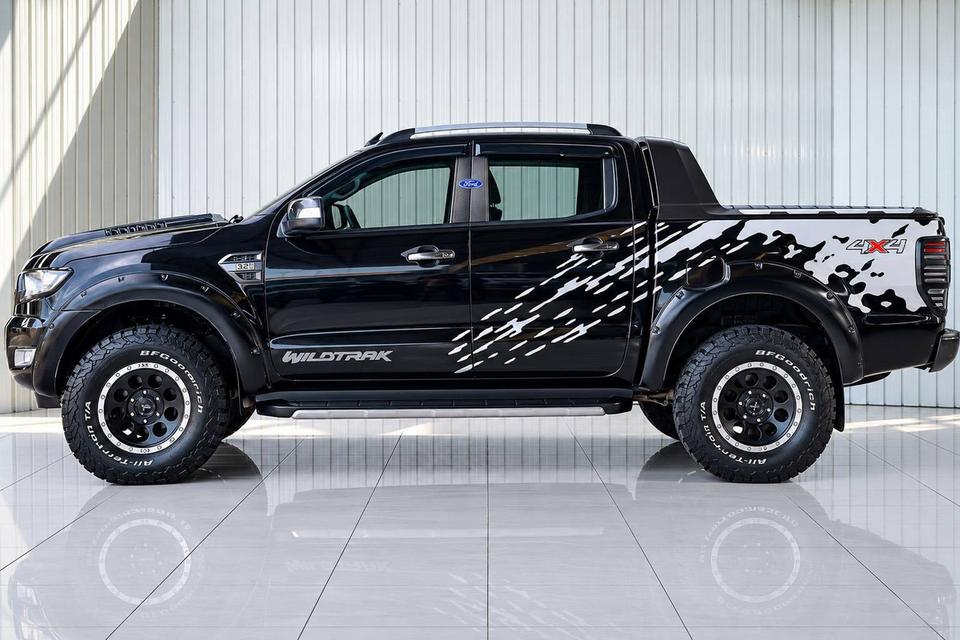 #FORD RANGER, 3.2 WILDTRAK 4WD ปี 2018 สีดำ โฉม DOUBLE CAB💢TOP 4WD รูปที่ 6