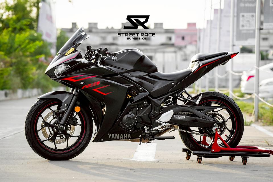 2017 Yamaha r3 ปี 2017 สีดำ ใส่ท่อ yoshimura หล่อๆ เสียงเร้าใจ พร้อมขี่! 9