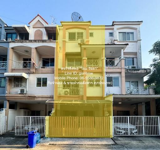 townhome ขายทาวน์โฮม 4 ชั้น (รีโนเวท และต่อเติมแล้ว) ในหมู่บ้าน ซ.พัฒนาการ 38 18.10 ตร.ว. 4 น 3 น้ำ 2 จอดรถ ราคา 3,594,7