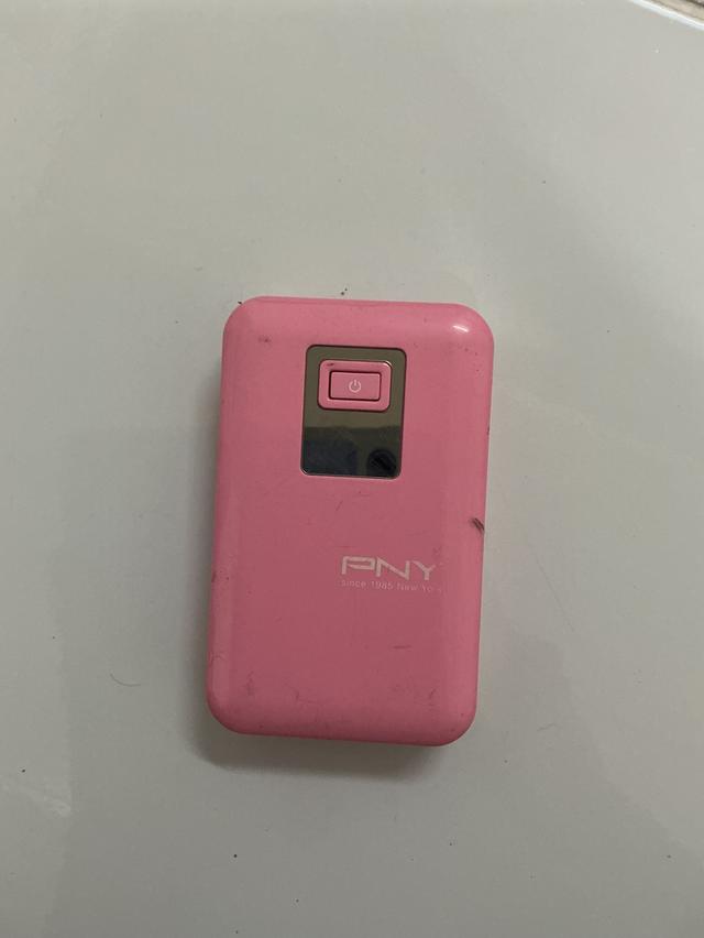 พาวเวอร์แบงค์ สีชมพูสุดน่ารัก