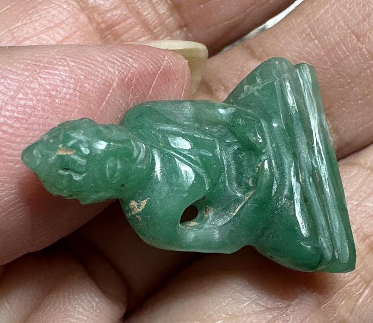 พระพุทธรูปหยกแกะ(แกะมือ) หลวงพ่อวิริยังค์ วัดวชิรธรรมสาธิต รูปที่ 5