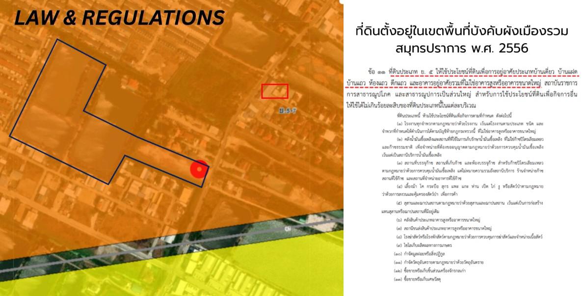 ขายที่ดิน อ.บางบ่อ จ.สมุทรปราการ 1