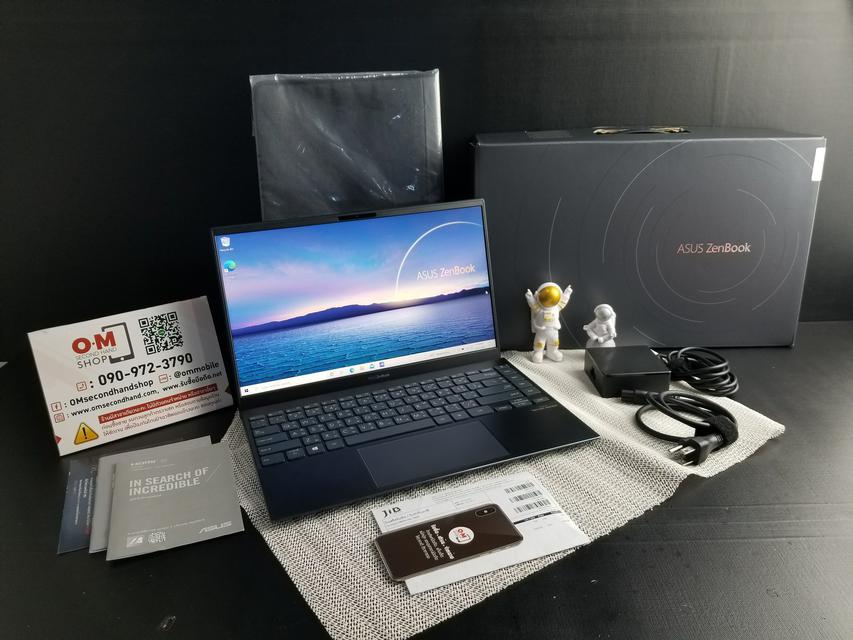 ขาย/แลก ASUS ZenBook (UM425Q) 14นิ้ว RAM16GB SSD 512GB Ryzen9 5900HX ประกันศูนย์ 3ปี สวยมาก เพียง 27,900 บาท  1