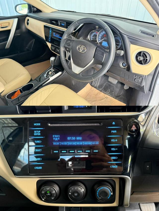 ⭐ รถมือเดียว ⭐ ผ่อนเบา ฟรีดาวน์ Toyota Altis 1.6G เกียร์ออโต้ รูปที่ 13