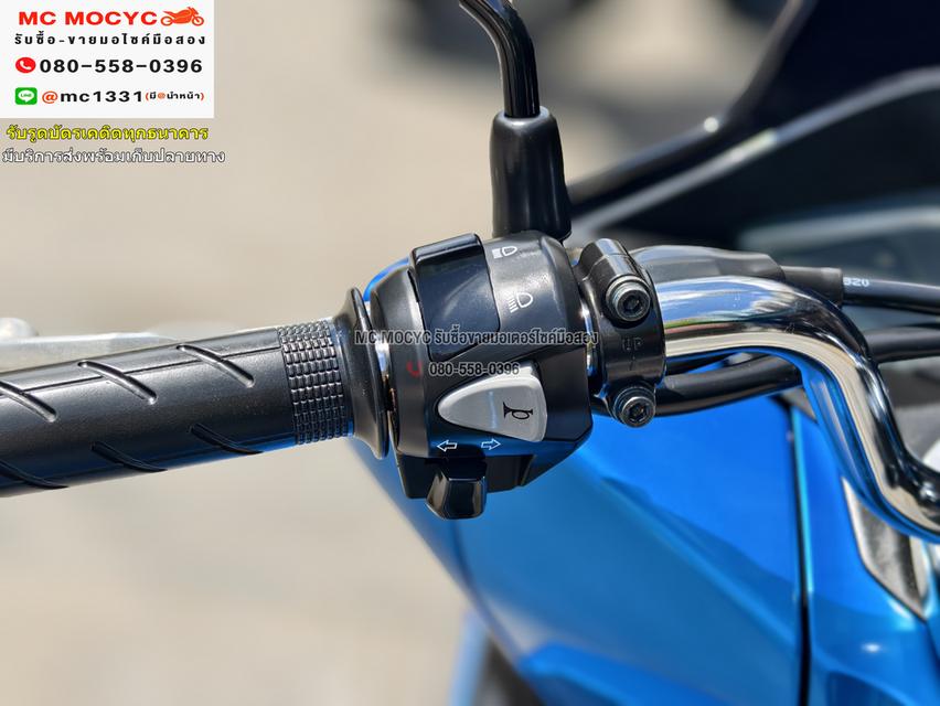 Pcx 160i 2023 สีฟ้า วิ่ง9000โล รถบ้านแท้ไม่ใช่รถประมูล กุญแจบุคเซอวิสครบ  No1026   8