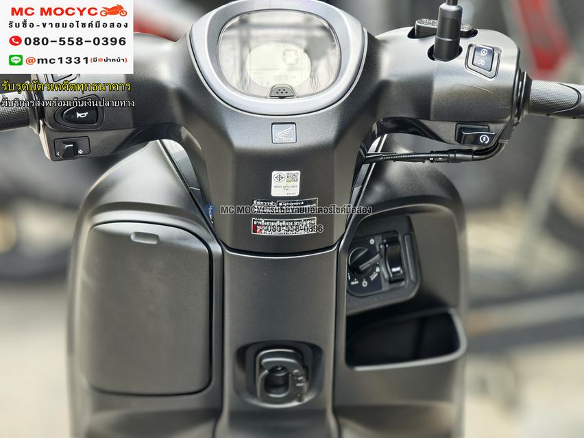 Scoopy i 2025 วิ่ง999โล รุ่นTopกุญแจรีโมท สภาพป้ายแดงเหมือนใหม่ No1186    9