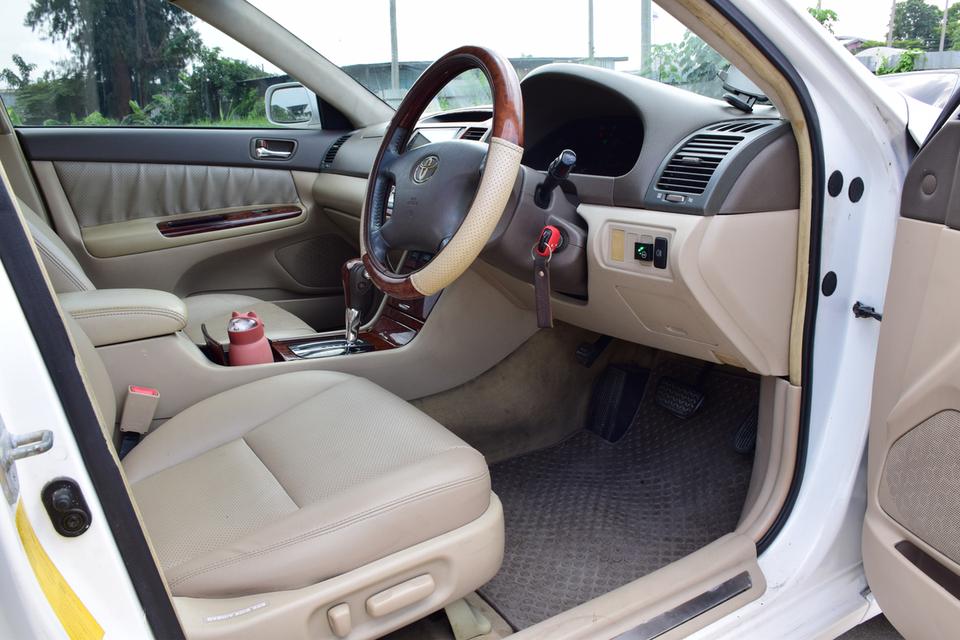 ขาย89000บาท เจ้าของขายเองTOYOTA CAMRY 2.4Q ตัวท็อปติดแก๊ส LPG เบาะหนังแท้ไฟฟ้าคู่หน้า แอร์จอฉ่ำๆ จอทัสกรีนกล้องหลัง ออโต้ โทร0957401229 ไอดีไลน์ UTBP รูปที่ 7