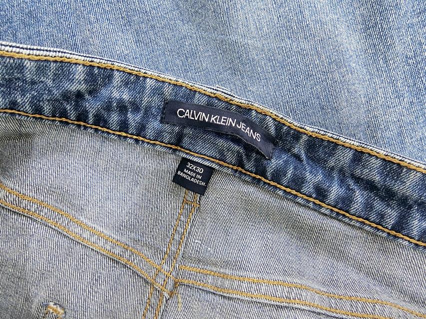 CKJ Calvin Klein Jeans แท้ เอว35 กางเกงยีนส์ขายาวคลาสสิกสปอต 5