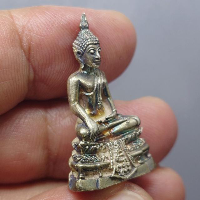 กริ่งพระศาสดา ญสส. รุ่นแรก วัดบวรนิเวศวิหาร ปี2534 เนื้อเงิน พร้อมตลับเดิมๆ สภาพสวย รูปที่ 5