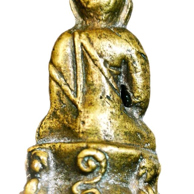 	พระกริ่งหลวงพ่อจาด พิมพ์ใหญ่ วัดบางกระเบา(ออกวัดบางหอย)ปี2485 3