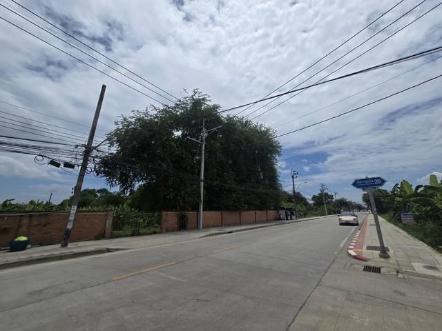 ขายที่ดิน 4-3-72 ไร่ ถนนทวีวัฒนา-กาญจนาภิเษก ที่ดินทำเลดี ด้านหน้าติดถนนใหญ่ ด้านหลังติดคลองทวีวัฒนา ใกล้มหาวิทยาลัยกรุง