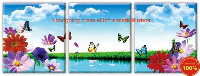 ร้าน Noongning Cross stitch ครอสติสพิมพ์ลาย จำหน่ายอุปกรณ์ครอสติส ภาพติดเพชร1079 3