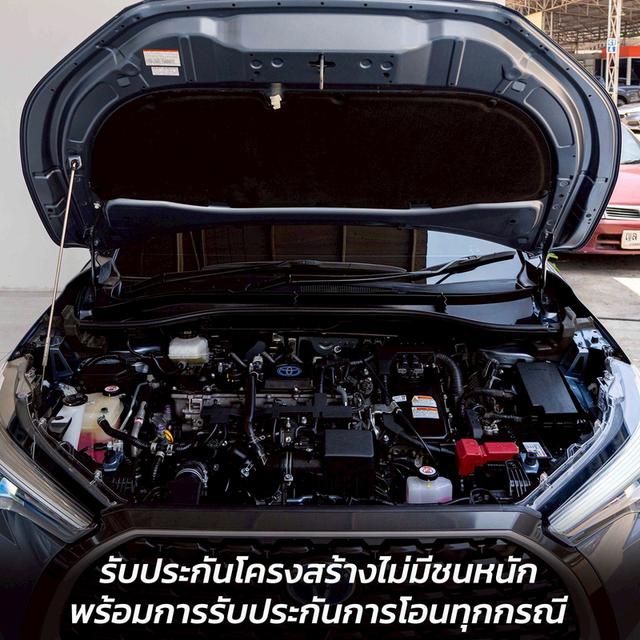 รหัสรถ NP6255 TOYOTA CROSS 1.8HYBRID PREMIUM SAFTY 2022