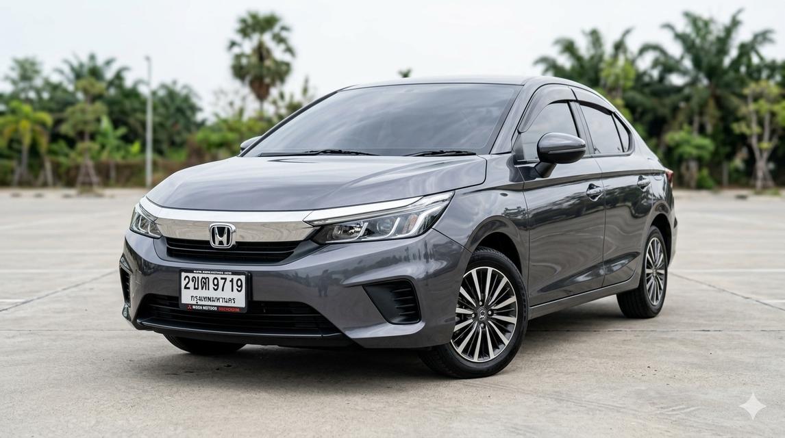 รถสวย มือเดียว ป้ายแดง 🚗 Honda City 1.0 SV Sedan AT ปี 2021