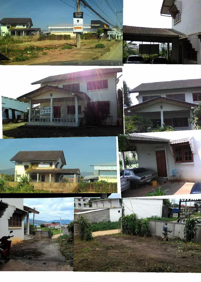 บ้านติดมหาวิทยาลัยราชภัฏเชียงราย 200 เมตรปากทางมหาวิทยาลัยราชภัฏ 50 เมตรถนนพหลโยธินบ้าน 4 ห้องนอน 2 ห้องน้ำ 1 ห้องครัว 2 ที่จอดรถ ขายถูกๆเจ้าของขายเอง 1