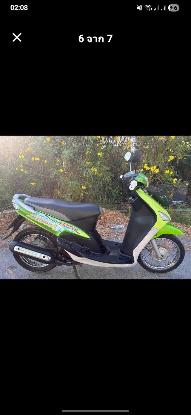 Mio115 รถแม่บ้านแท้ๆ ชื่อเดียว มีเล่มเขียว เอกสารโอน ซื้อขาย ครบ เครื่องเดิมเลขตง ควันไม่ไหล เครื่องเแน่น แน่นอน เลขไมค์45507 เหมือนพึ่งออก ยกเว้นสีนะ รูปย่อยที่ 3
