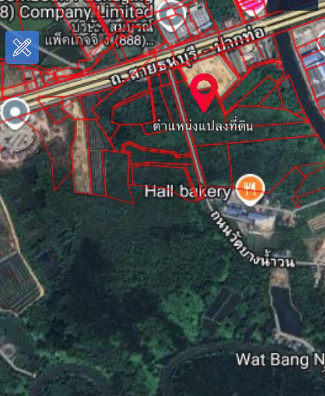 ที่ดิน บางโทรัด สมุทรสาคร 400+ ไร่ พื้นที่สีม่วง ติดถนนพระราม 2 เหมาทำหมู่บ้าน ตลาด คลังสินค้า โลจิสติกส์ขนาดใหญ่ 1