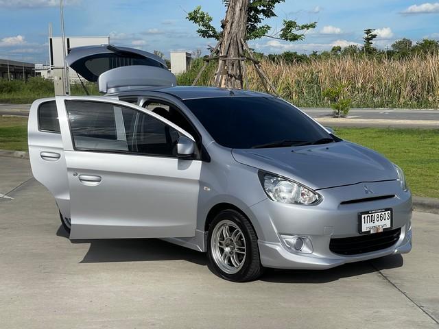 MITSUBISHI MIRAGE 1.2 GLX AUTO ปี 2012 ไมล์ 12x,xxx Km.  *ฟรีดาวน์* T.086-527-9533 3