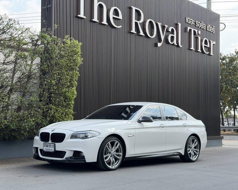 รหัสรถ AP5513 BMW 525D Top ปี11 ดีเซล สีขาว