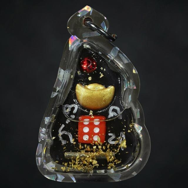 ✨ The Sovereign Phor Ngur "Nuea Duang" Destiny-Master: Authentic Phra Arjan Pom Khmer-Lanna Sacred Black Charm Talisman Infused with Primordial Attrac รูปที่ 10