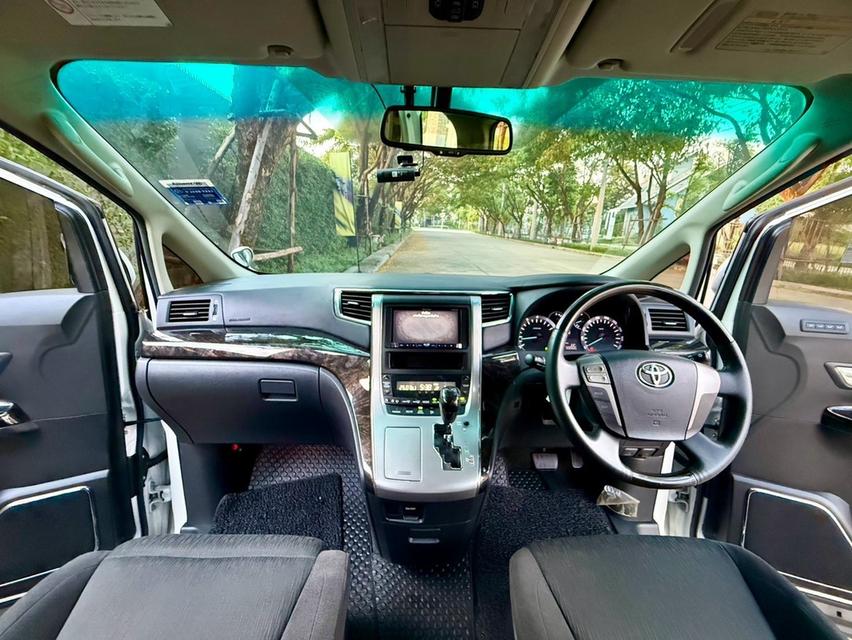 (แจ้งรหัสรถ CH3484) Toyota #Vellfire 2.4 ZG ปี 2014 สีขาว รูปที่ 14