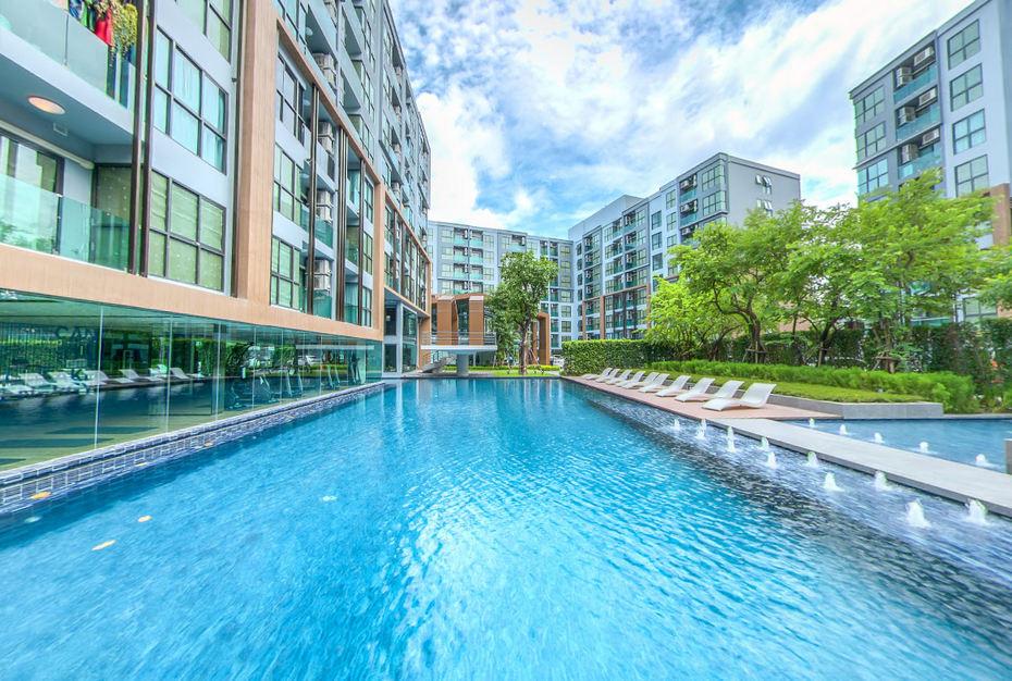 Condo The Excel Hideaway Sukhumvit 50 ใกล้ BTS อ่อนนุช 1 ห้องนอน ชั้น6 อาคาร B ตกแต่งครบ 7
