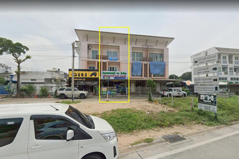 ขายอาคารพาณิชย์ ถนนข้าวหลาม แสนสุข ชลบุรี 1