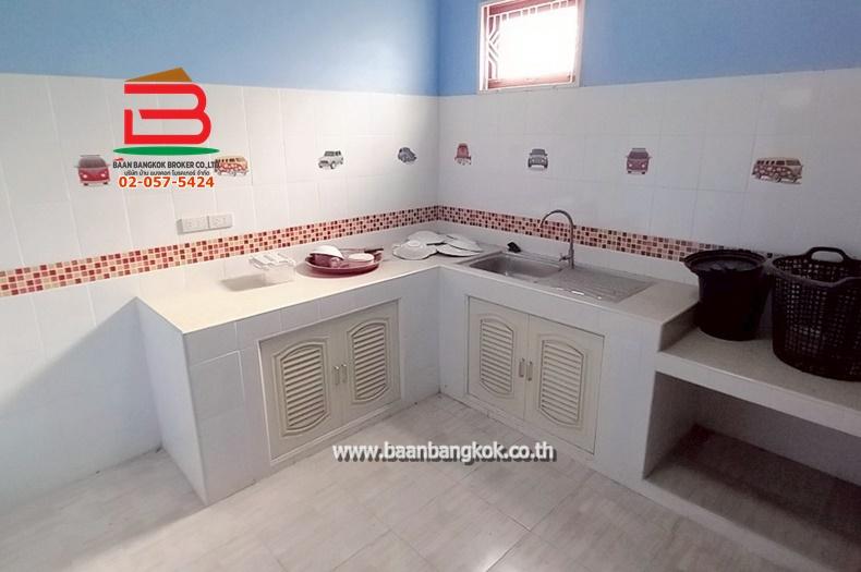 บ้านเดี่ยว หลังมุม การเคหะมีนบุรี (คลองเก้า) เนื้อที่ 38 ตรว. ถนนไมตรีจิต-คลองเก้า เขตคลองสามวา 9