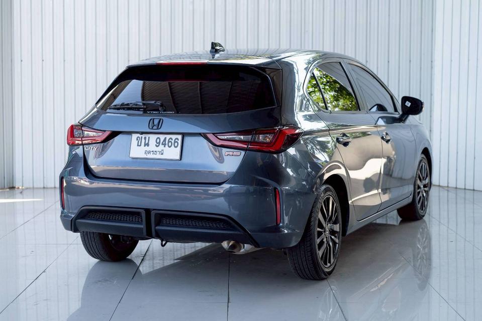 HONDA CITY 1.0 RS ปี 2021 สีเทาโฉม ปี19-ปัจจุบัน (5D) (VAT) รูปที่ 9