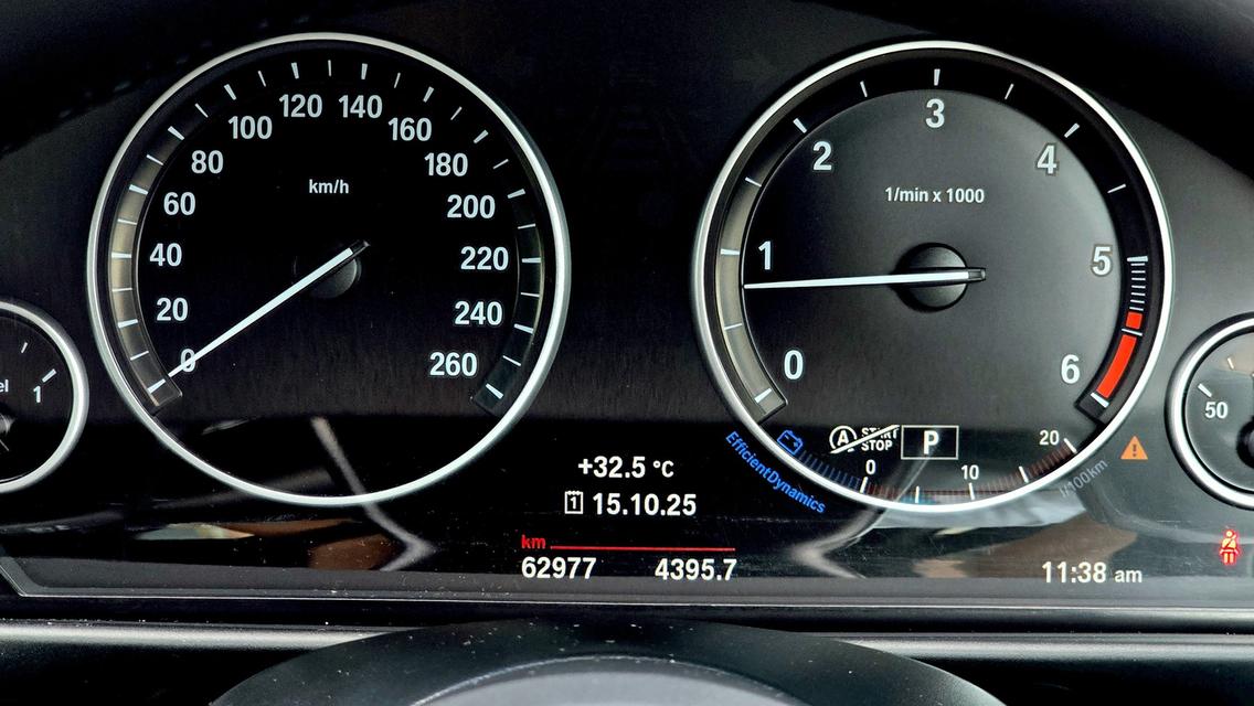 รหัสรถ WB36 Bmw 520d Msport ปี 2015 2