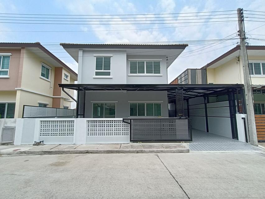 บ้านแฝดลำลูกกาคลอง 3 หมู่บ้านวราภิรมย์ 2 นัดชมบ้าน 085-318-6868 คุณวา 1