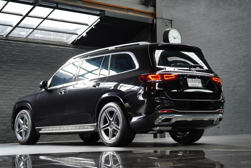 Benz GLS350d AMG Premium 4Matic ปี 2021 สีดำ รถบ้านเจ้าของเดียว เซอร์วิสศูนย์ตรงทุกระยะ รูปที่ 8