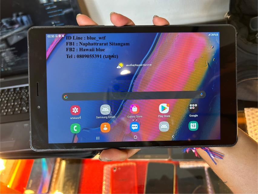 Samsung Tab A 8.0 (2019) จอ8นิ้ว ใส่ซิมโทรได้ 4G Android 11โหลดได้ทุกแอพ ใช้งานปกติ ได้ทุกซิม 1