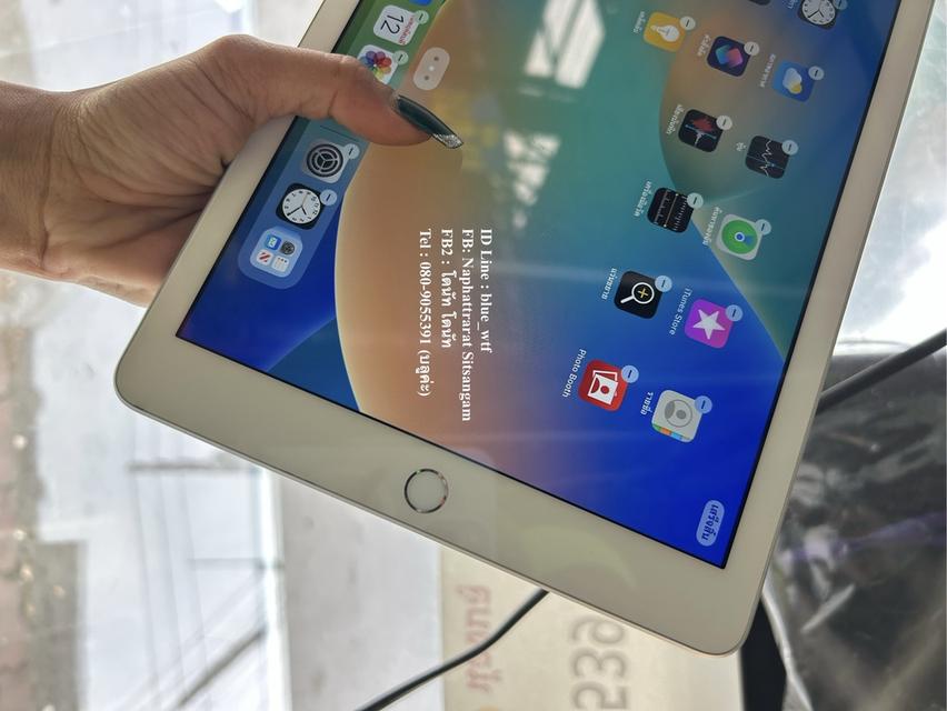 IPAD 5th gen (9.7-inch) 32GB (WIFI) สภาพสวยตามรูป ไม่มีรอยหนัก ใช้งานปกติ รูปที่ 5