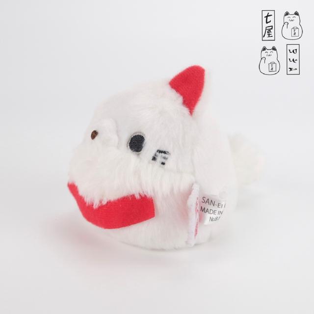 ตุ๊กตา จิ้งจอก อินาริ แมวก้อน ดังโกะ 🦊 Kitsune ・ White Fox Plush ・ SAN-EI ・ Dango Friends ・ Petit 8 cm 🍡 รูปที่ 5